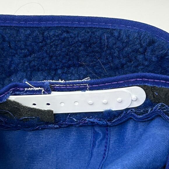 Vintage 80s LTFMP Dual EPP Hat Baseball Cap Ear Flap K Brand USA Snapback Blue - Picture 8 of 12